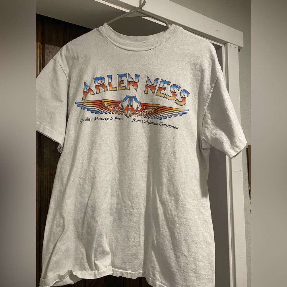 Vintage motorcycle tee